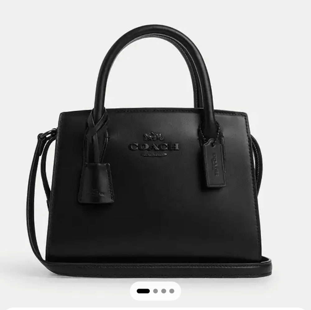 COPY - Coach Black Leather Handbag